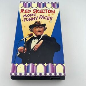 Red Skelton More Funny Faces VHS Classic Comedy Stand-Up Performance